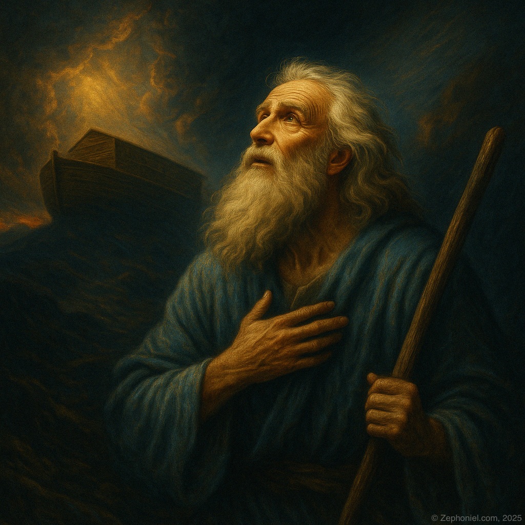 Artwork for track 2, Noah Warned