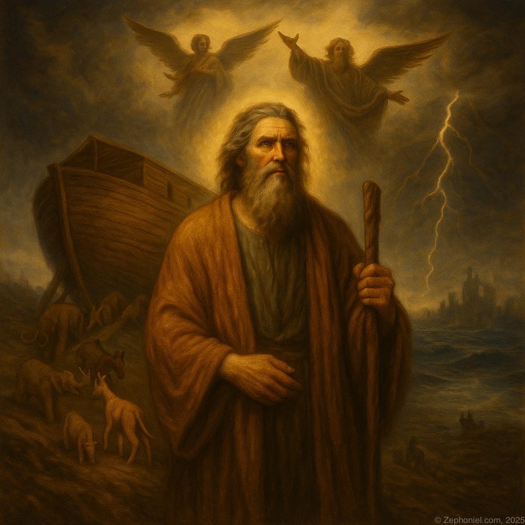 Artwork for track 10, The Prophecy of the Flood