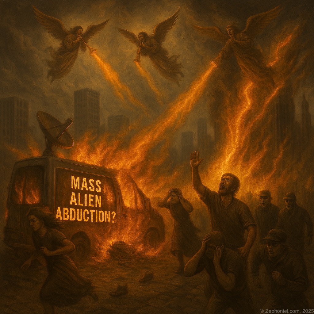 Artwork for track 15, The Trumpets of Tribulation