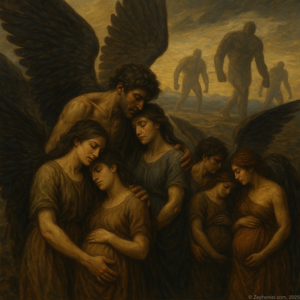 Artwork for track 3, The Descent of the Fallen