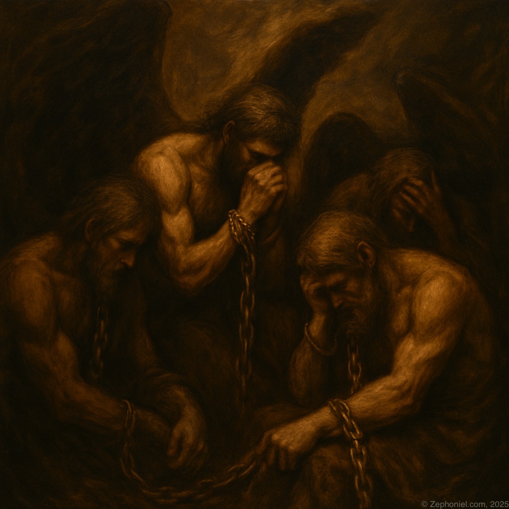 Artwork for track 5, Chained in Darkness