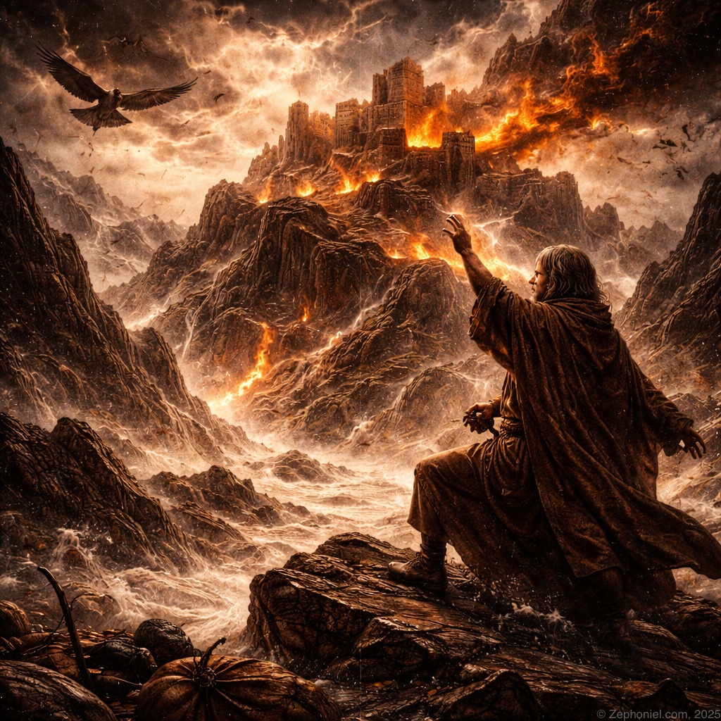 Artwork for track 11, Obadiah: The Fall of Edom