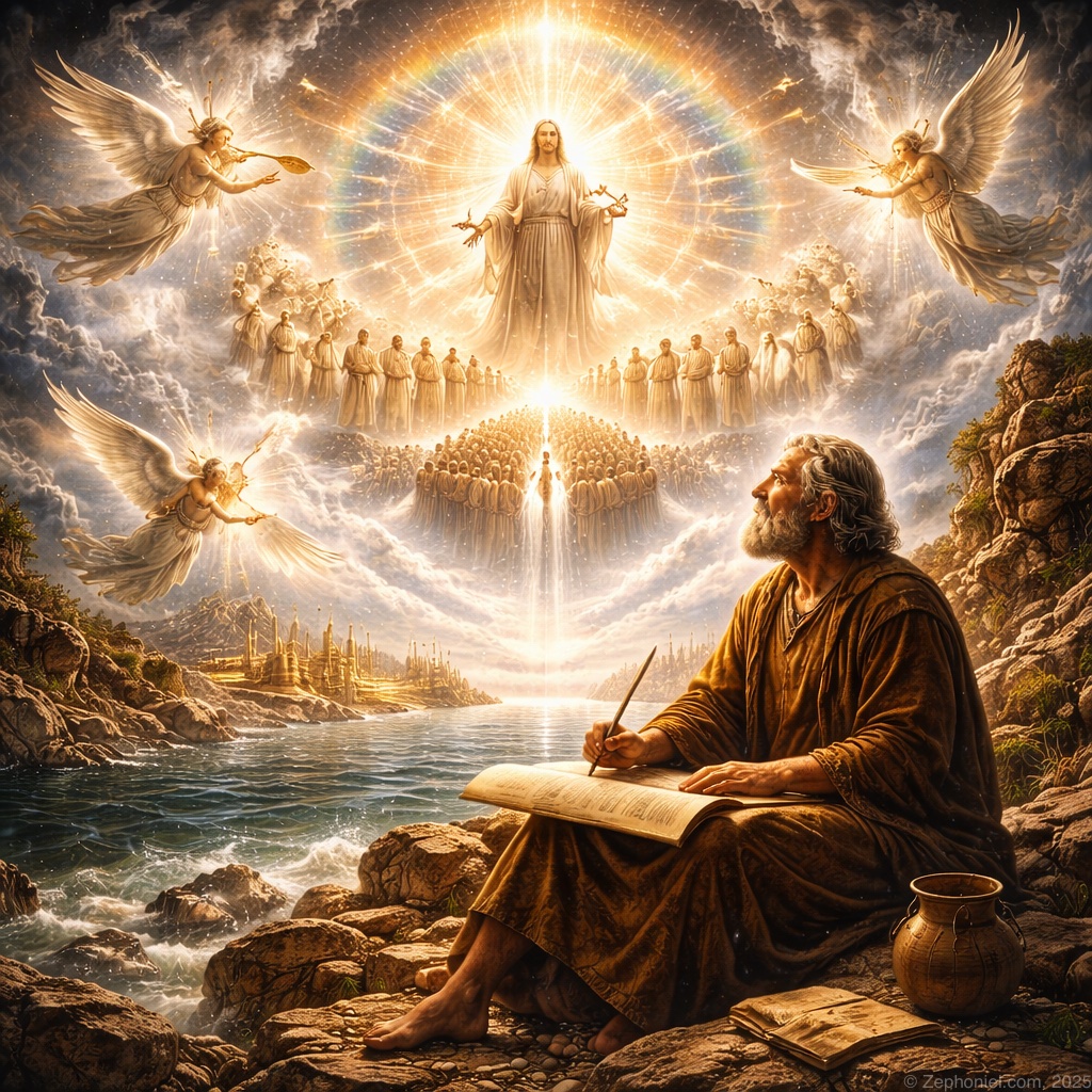 Artwork for track 21, John at Patmos: Revelation