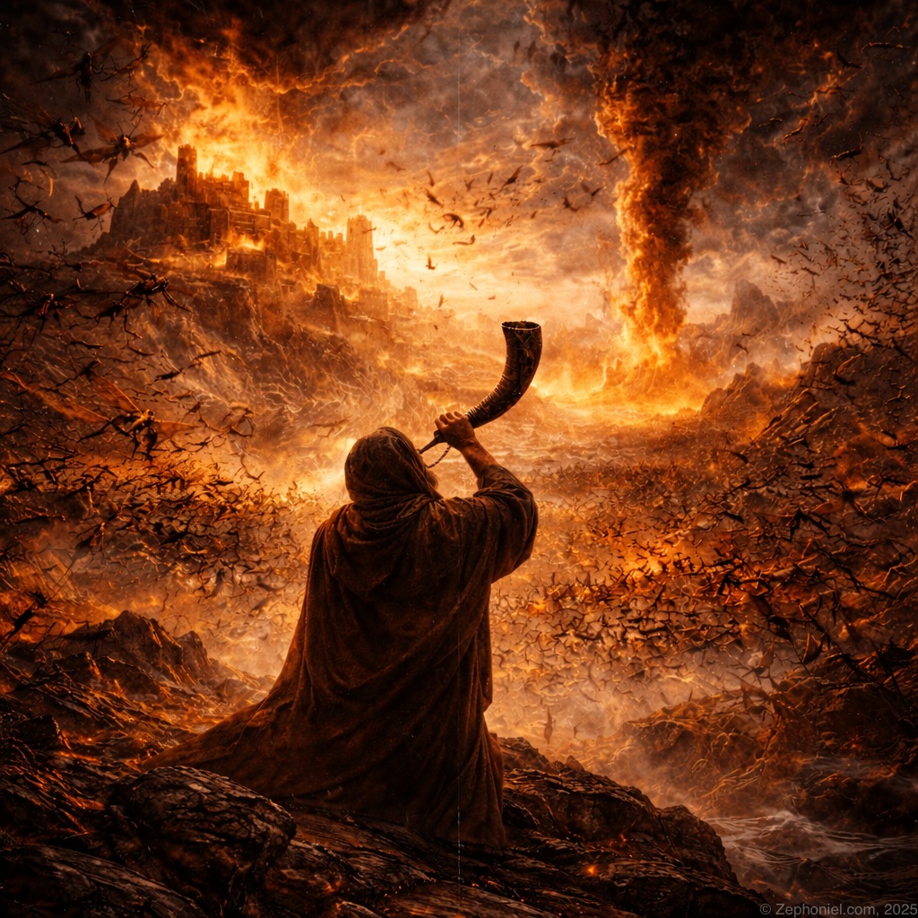 Artwork for track 9, Joel: The Day of the Lord