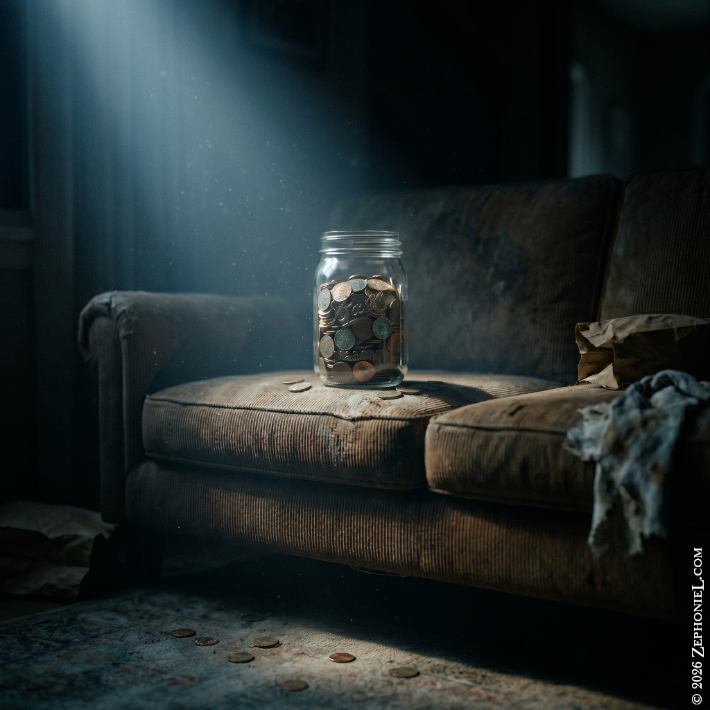Artwork for track 12, Pennies in a Glass Jar