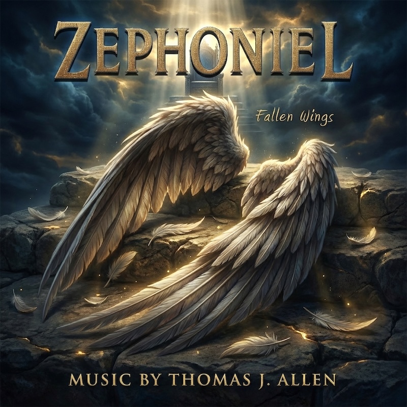 Zephoniel Fallen Wings album cover