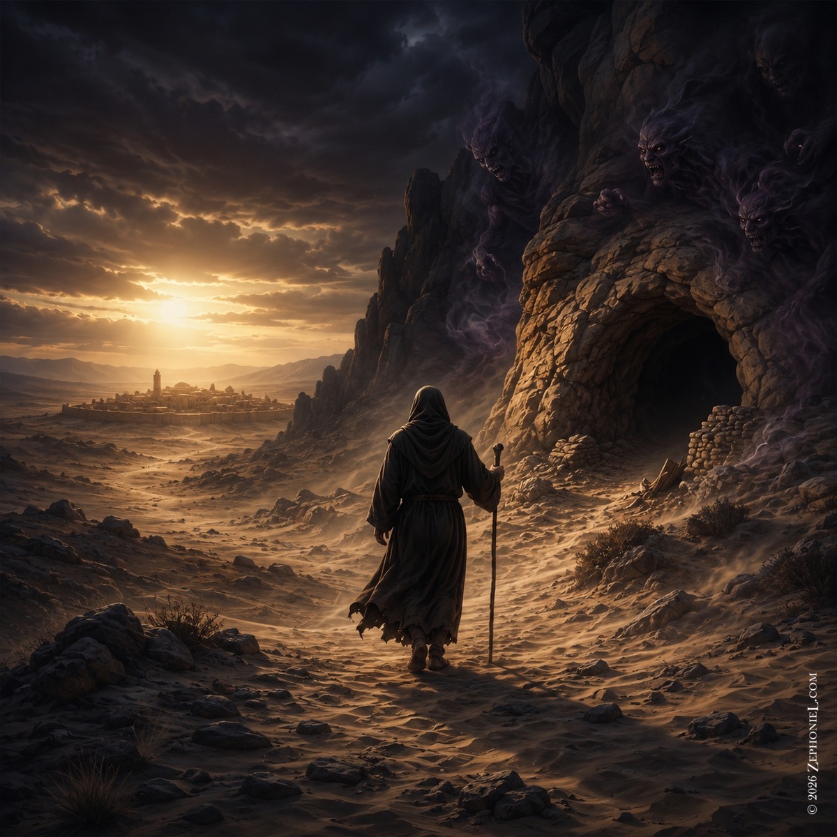 Artwork for track 1, Silence in Scetis
