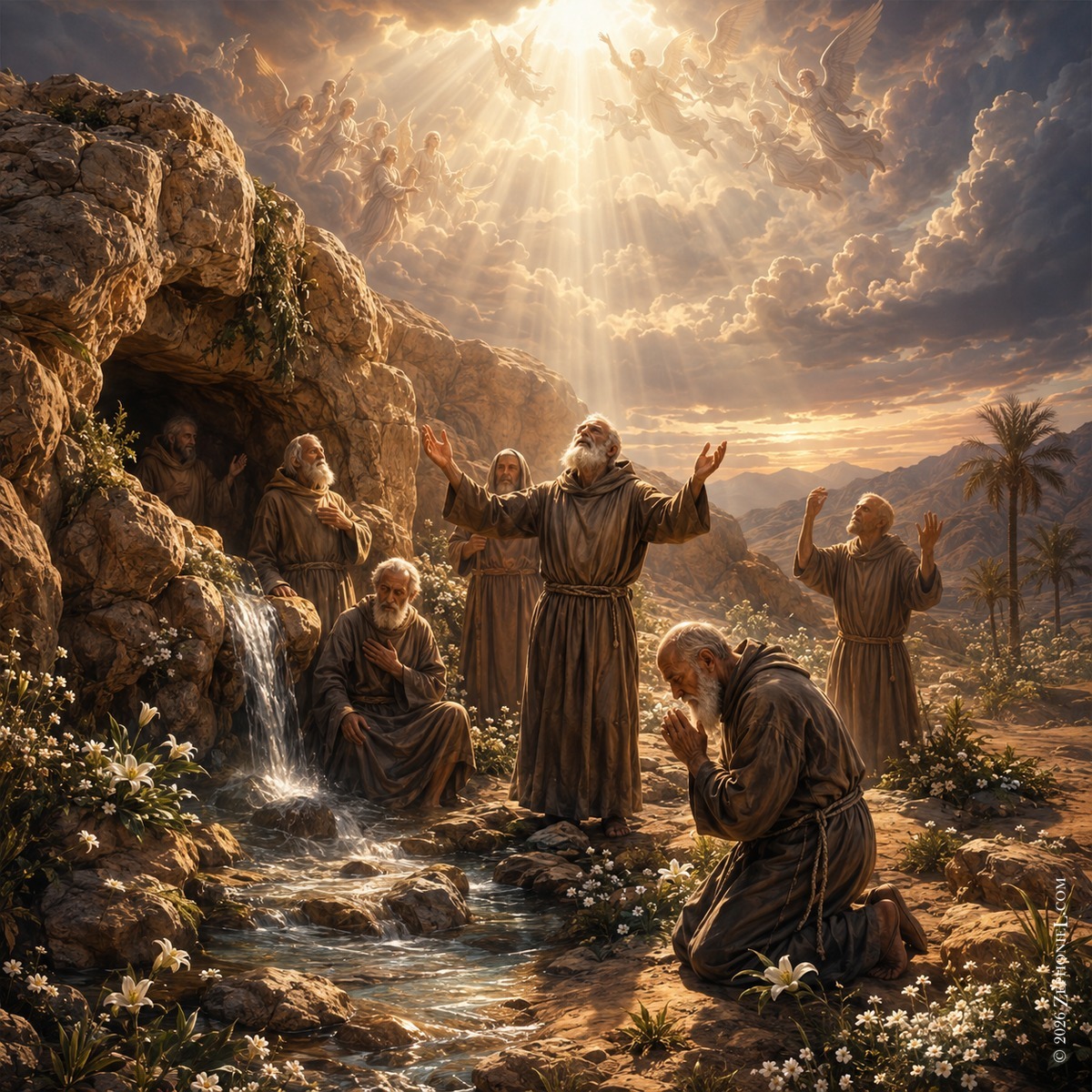 Artwork for track 13, Paradise of the Holy Fathers