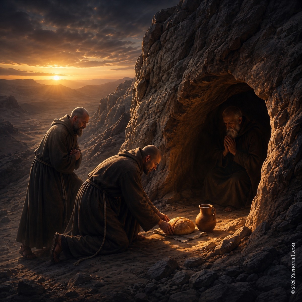 Artwork for track 9, Bread for the Hermit