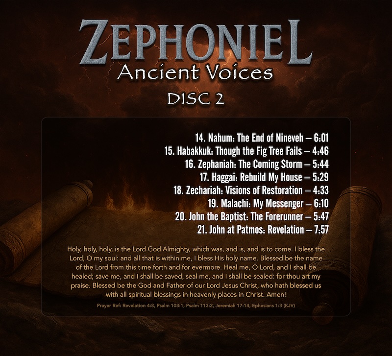 Zephoniel Album Back Cover